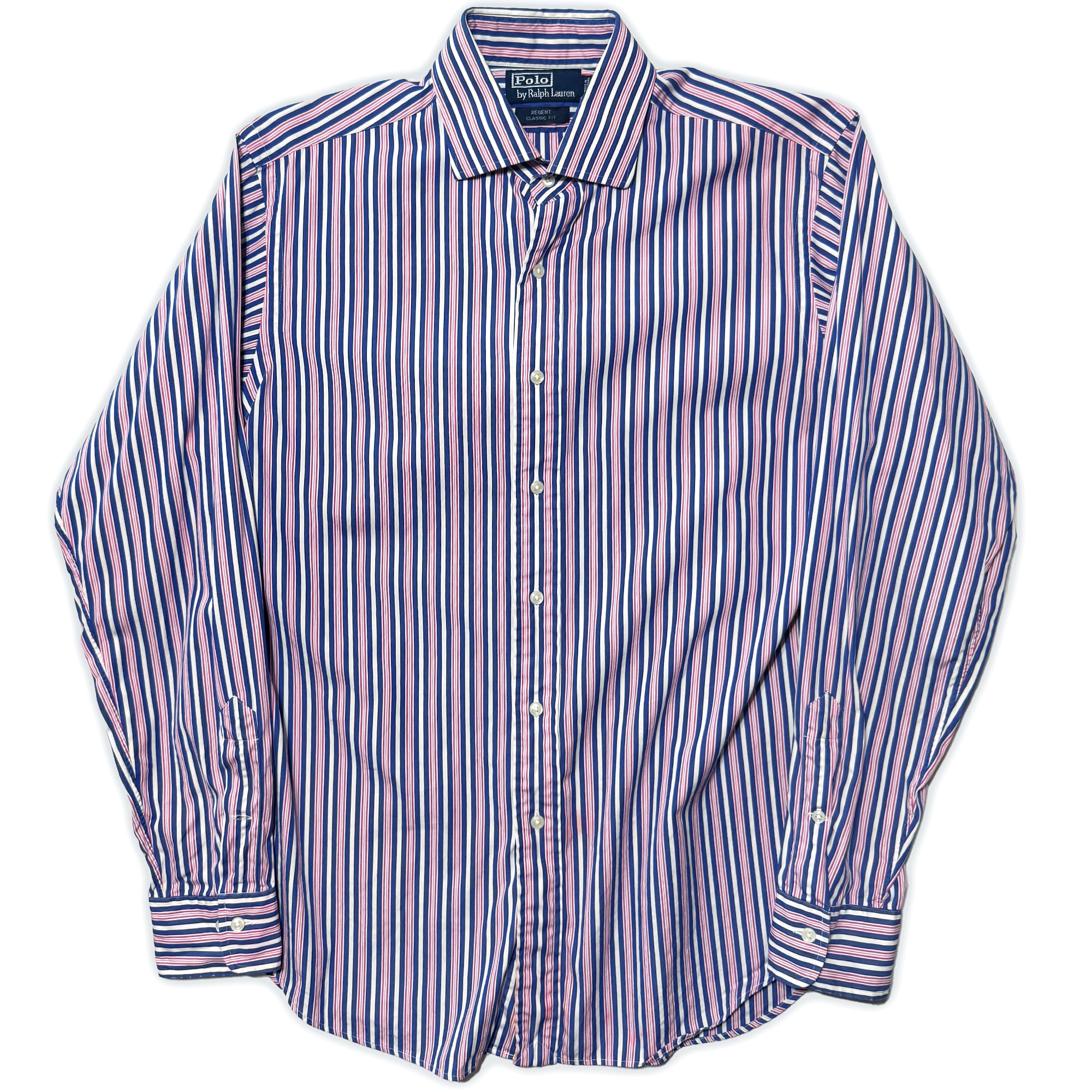 L*様 90s Ralph Lauren アトミック柄　長袖シャツ 1990's 香港製 POLO Ralph Lauren ポロラルフローレン REGENT ワイド