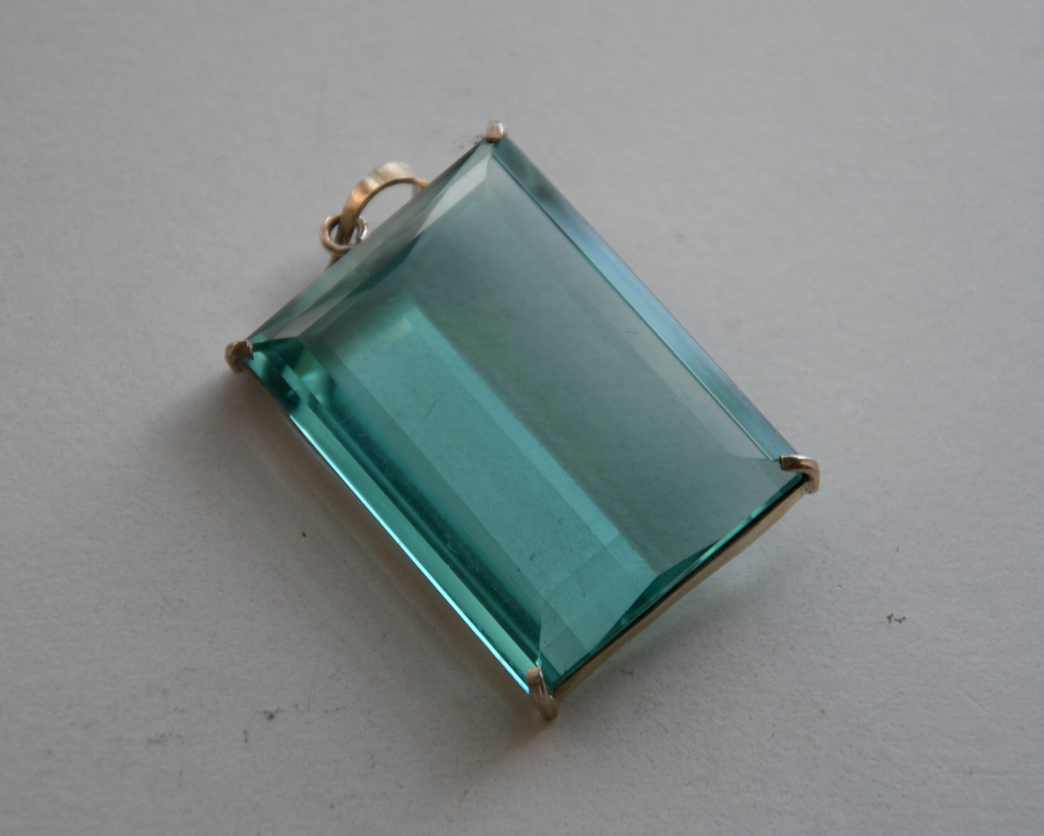 ブルーオプシディアンペンダントトップ(CASA BLESSING®︎)21