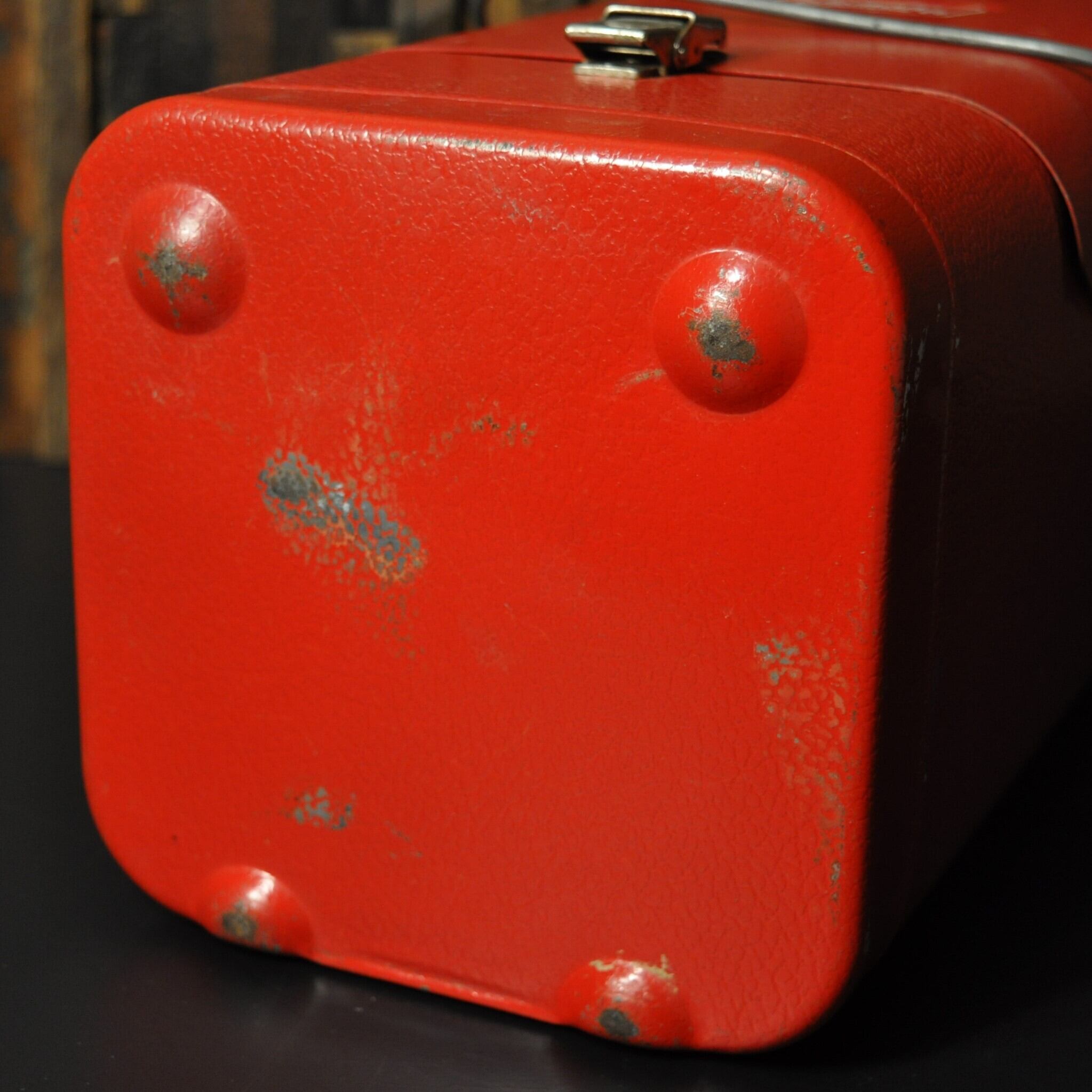 Coleman コールマン ガルウィング ランタンケース　ビィンテージ200等 コールマン ガルウィング メタルケース レッド ビンテージ 200系