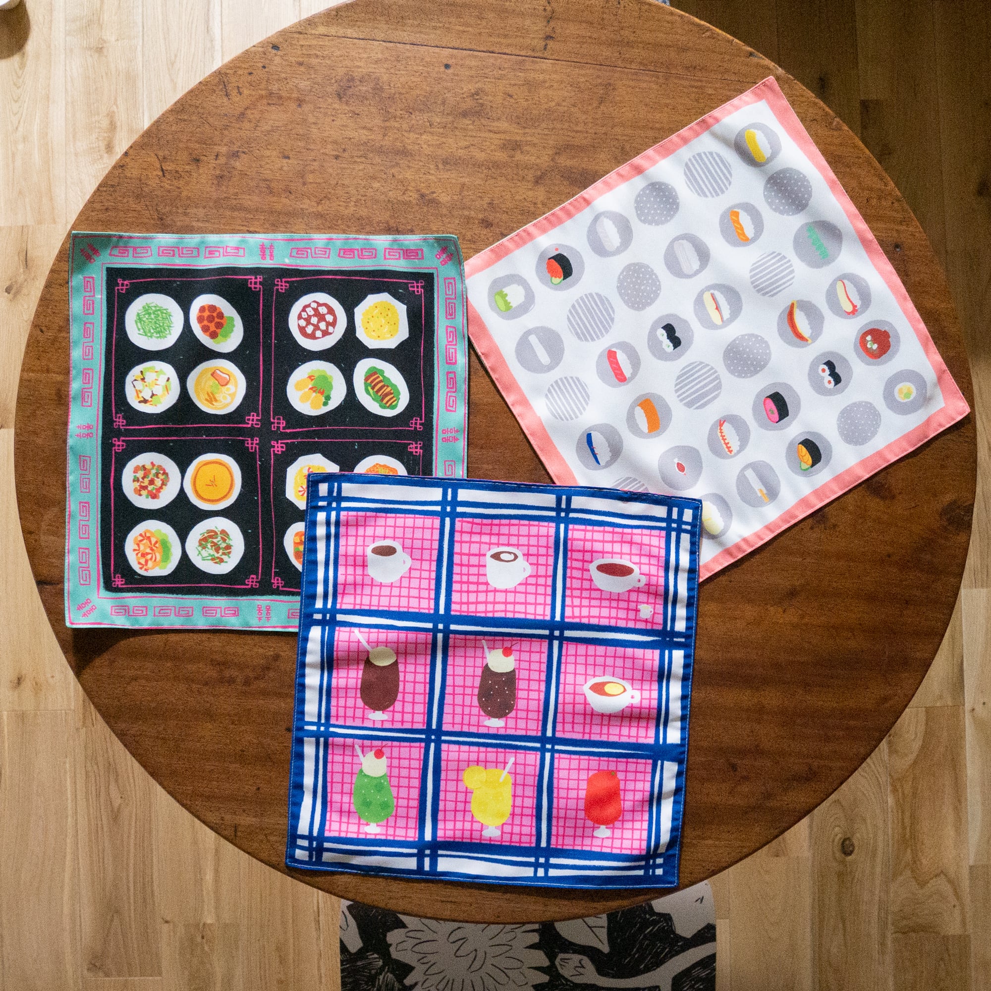 ランチョンマット いろんなメニュー