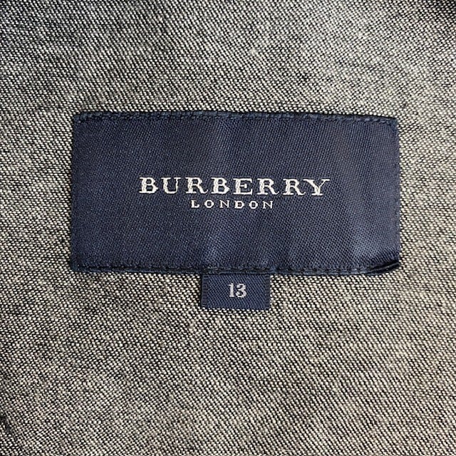 中古 バーバリーロンドン BURBERRY LONDON デニムジャケット ...