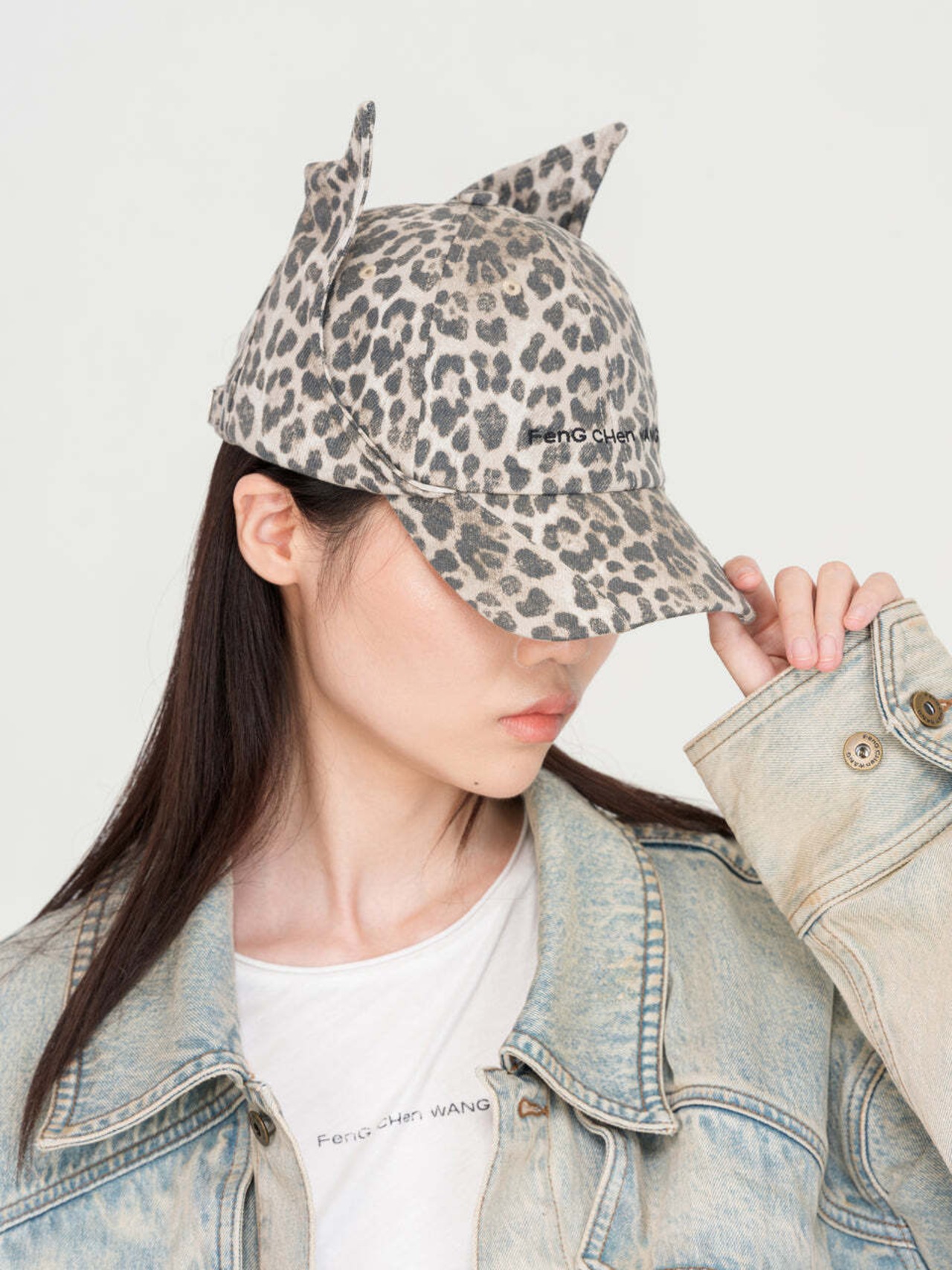 【26AW | MEN】Feng Chen Wang フェンチェンワン / キャップ / LEOPARD-PRINT CAT EAR CAP  FUF22AC24L - 5