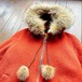 60s  Opasquia Manufacturing Wool × Quilting × Coyote far Eskimo coat