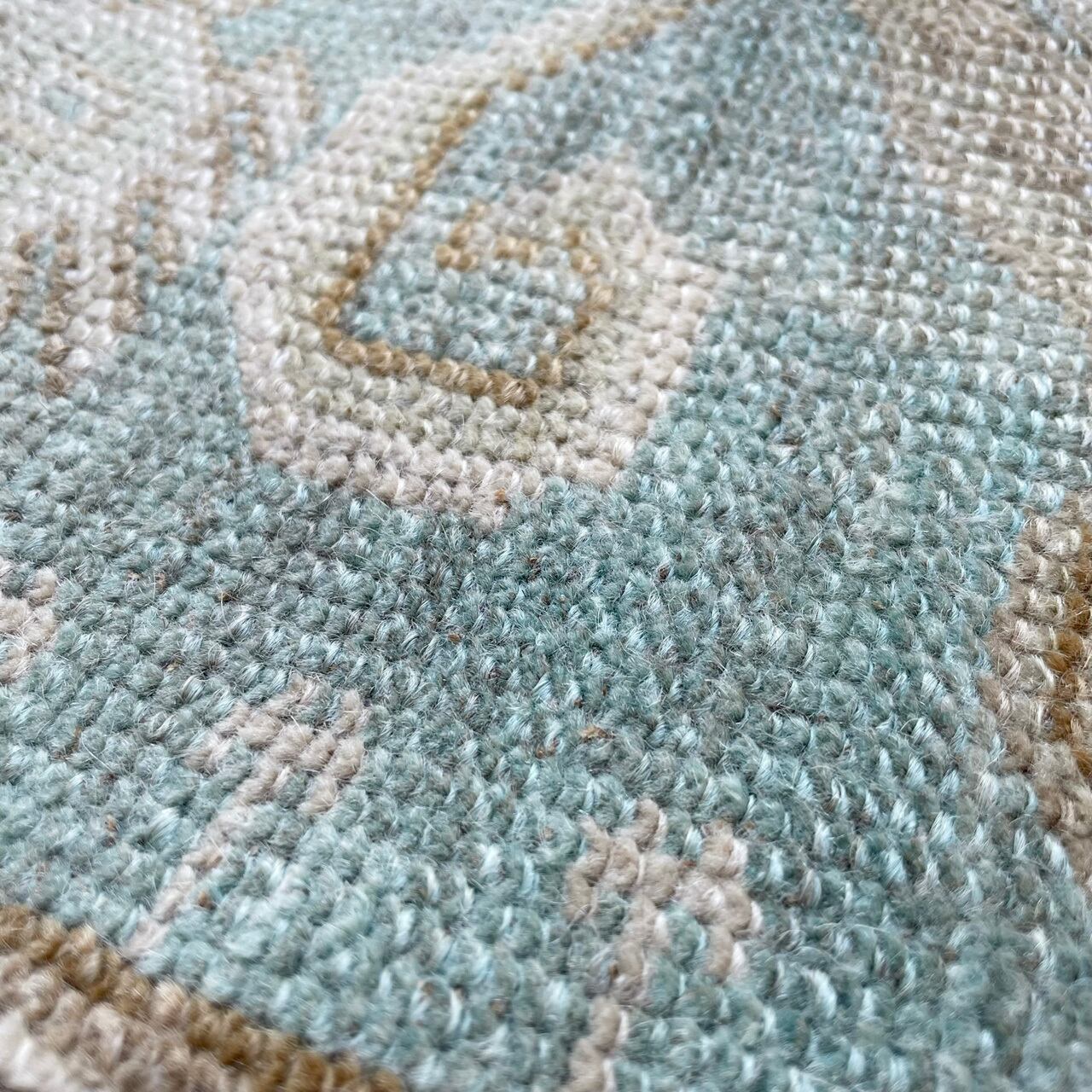 ヴィンテージラグ｜スモール vintage rug small * ミスティックグリーン mystic green 46×88