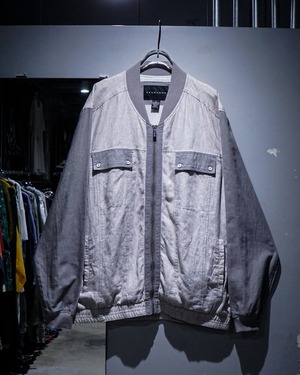 【add (C) vintage】“SEAN JOHN” Switching Design Loose Blouson Jacket