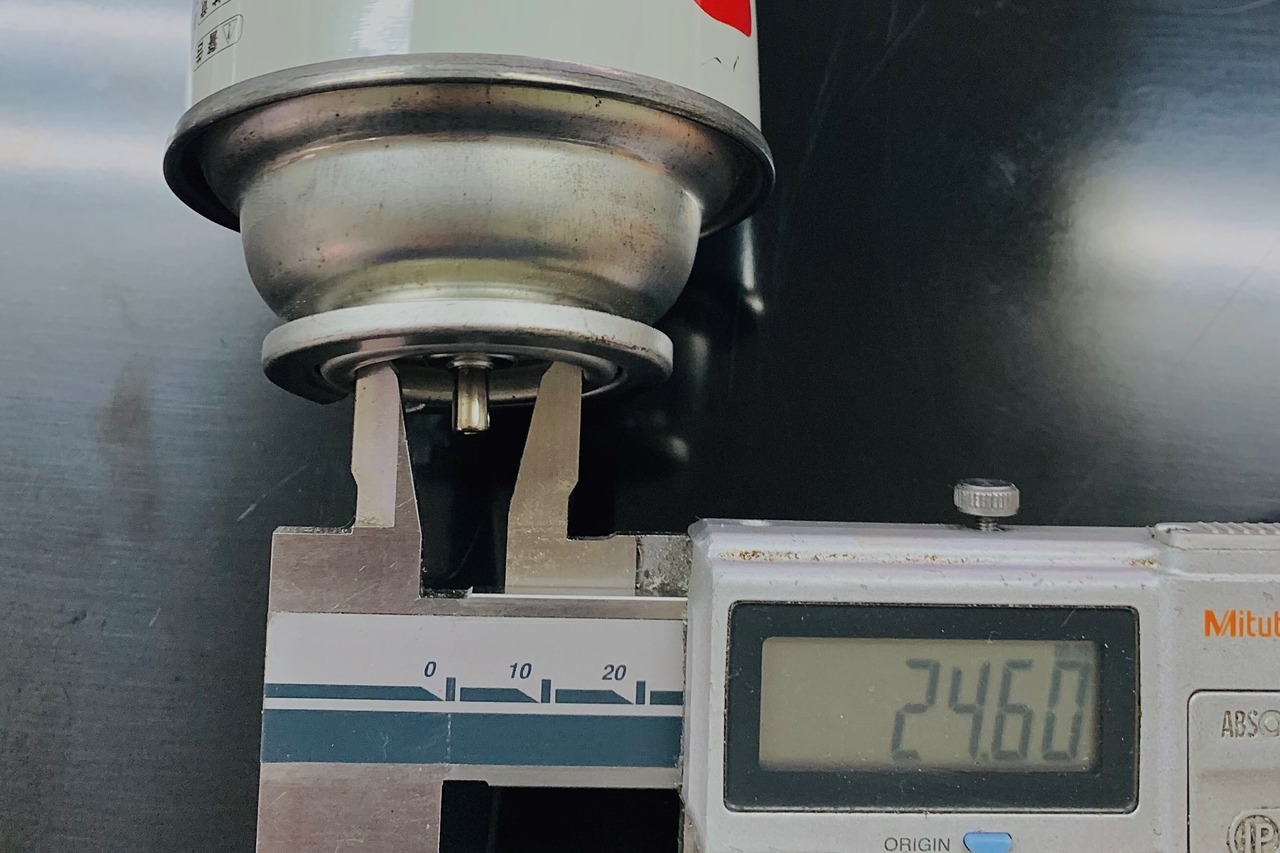 MSMF-SCAP   OD缶／CB缶兼用真鍮ｷｬｯﾌﾟ（sizeはご確認下さい）