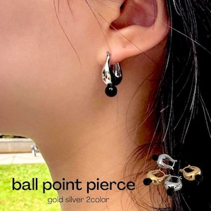 ball point one touch pierce【 2color 】No.P147