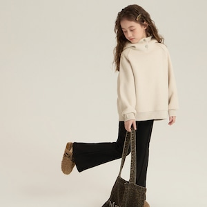 冬韓国系ふわふわフード付きスウェット