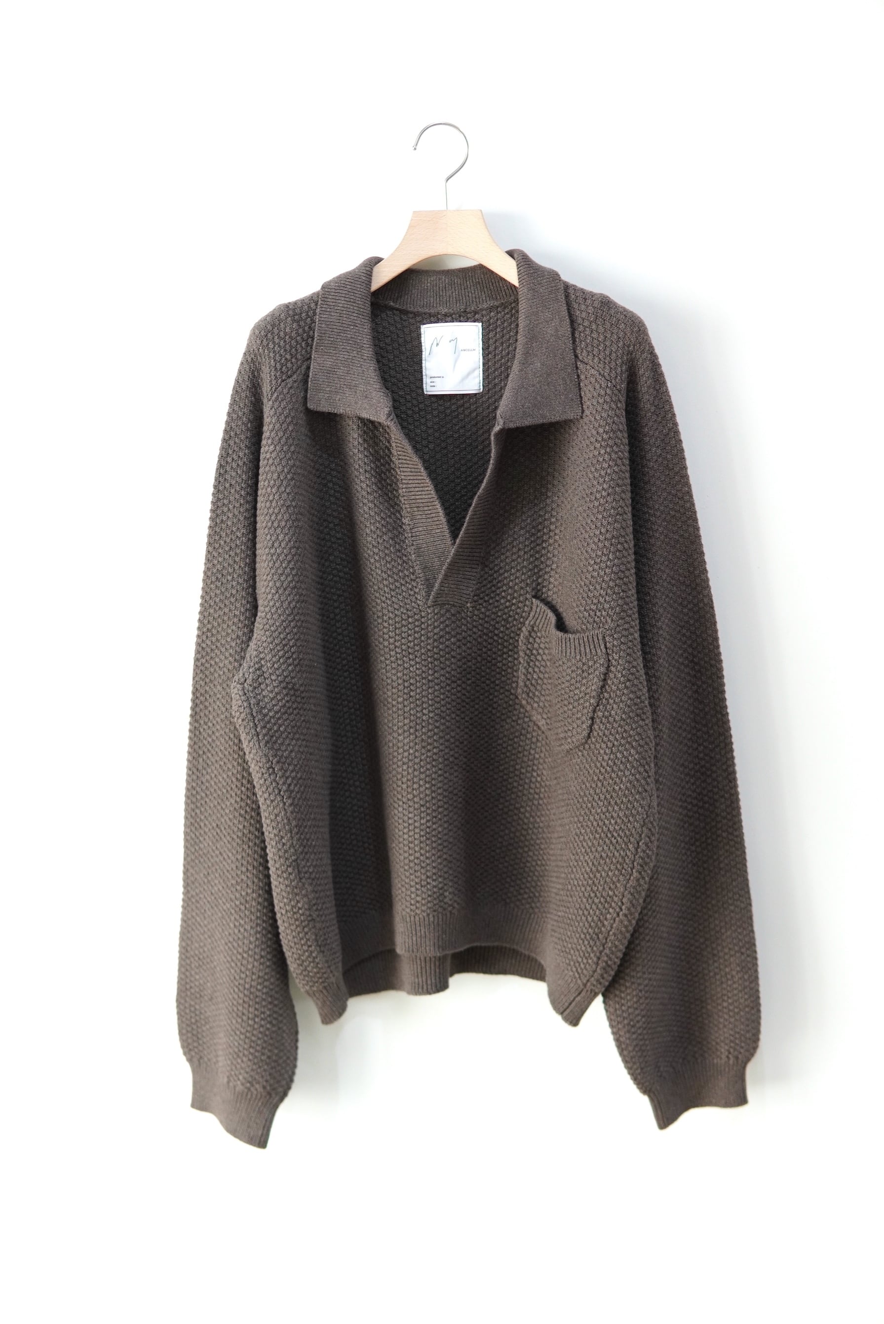 ANCELLM / SKIPPER KNIT / ANC-KN18
