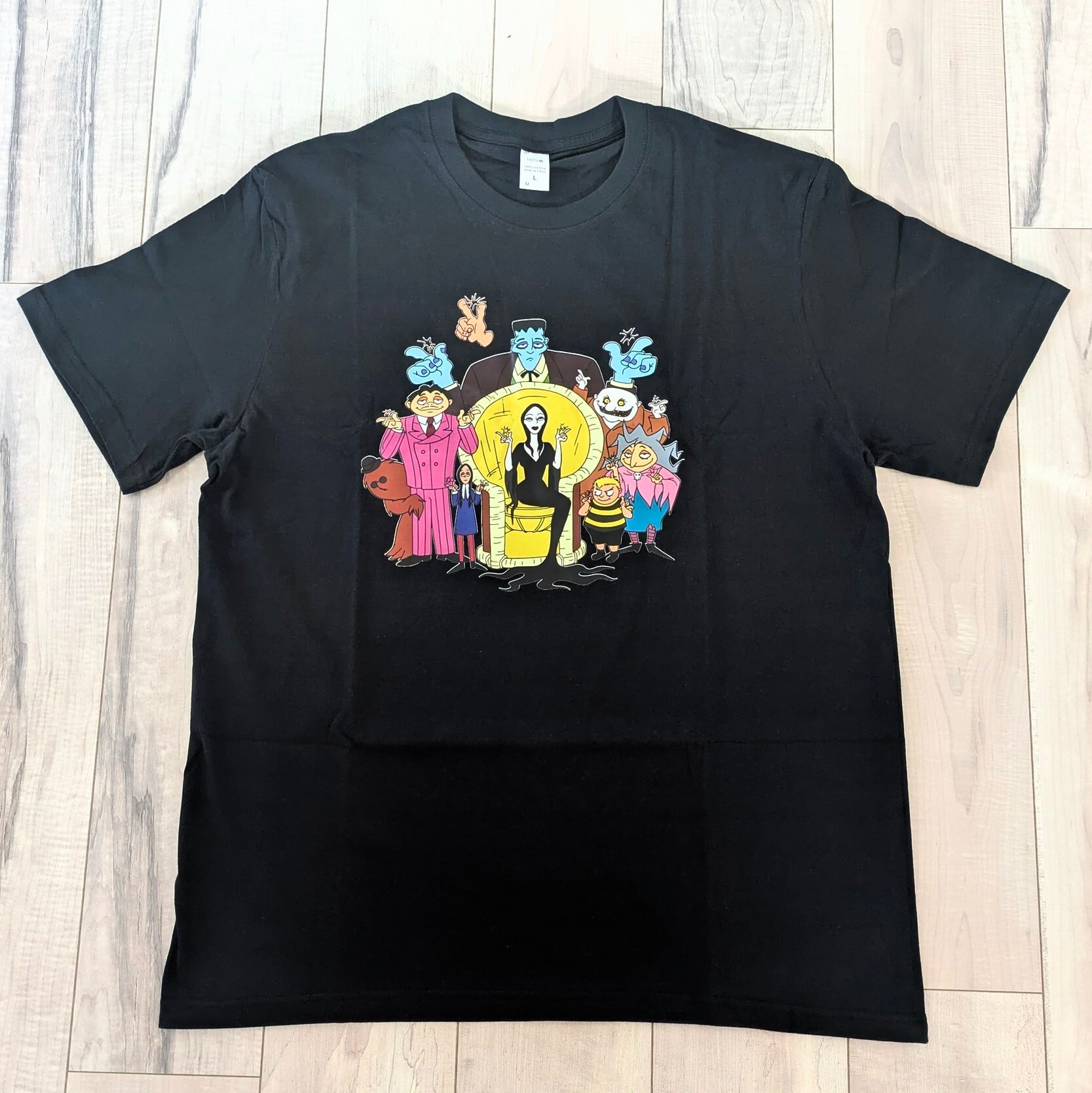 【The Addams Family （アダムス・ファミリー） 】映画Tシャツ / Tシャツ / 90年代映画〚アメリカン雑貨 アメトイ〛