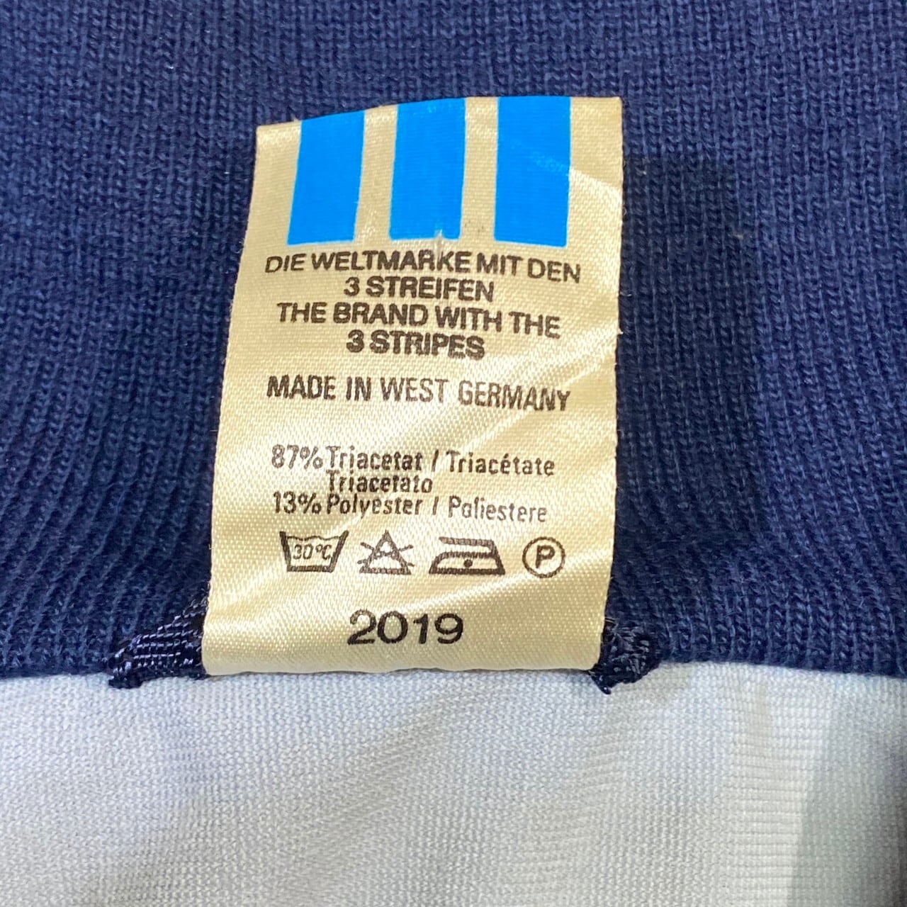 80年代 西ドイツ製 adidas アディダス ベロアジャージ トラック 