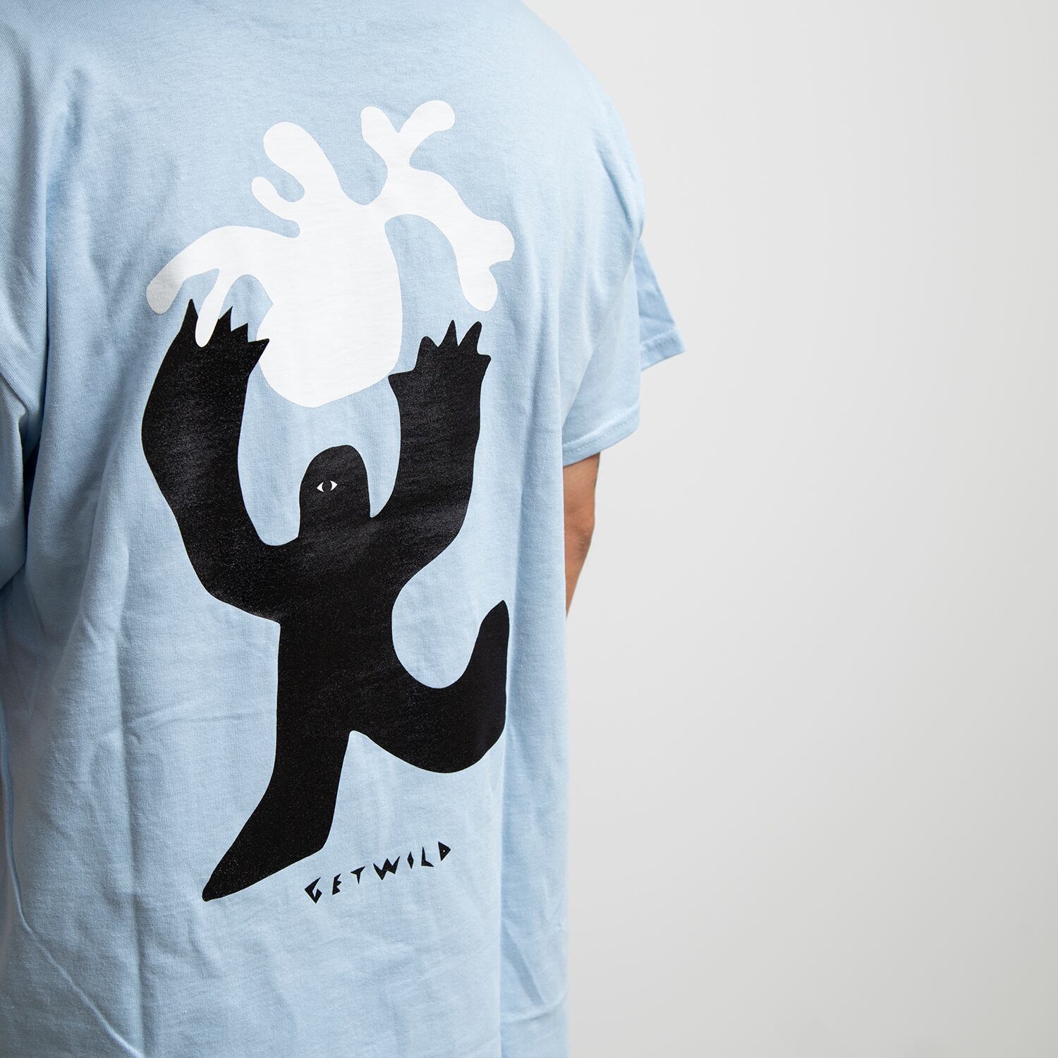 GET WILD TEE【LIGHT BLUE】 | 近藤スパイシー商店