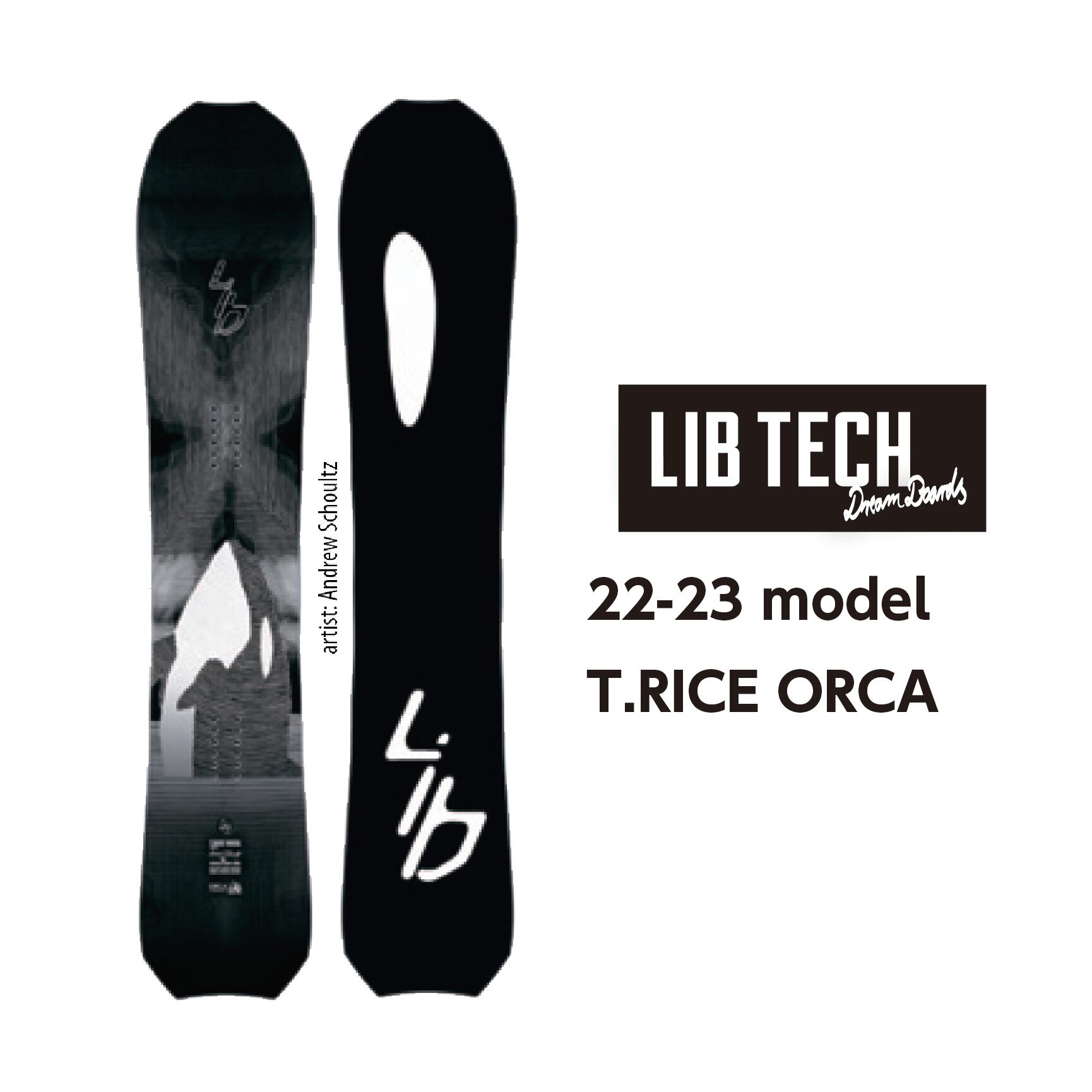 LIBTECH T.RICE ORCA 162cm リブテック オルカ