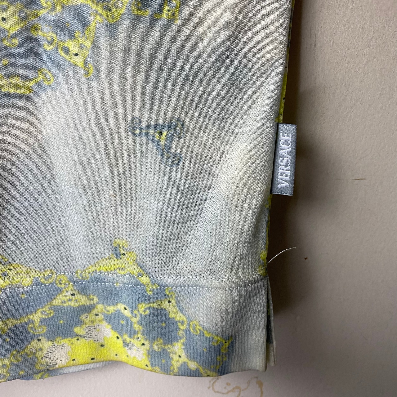 vintage VERSACE JEANS COUTURE psychedelic pattern shirt