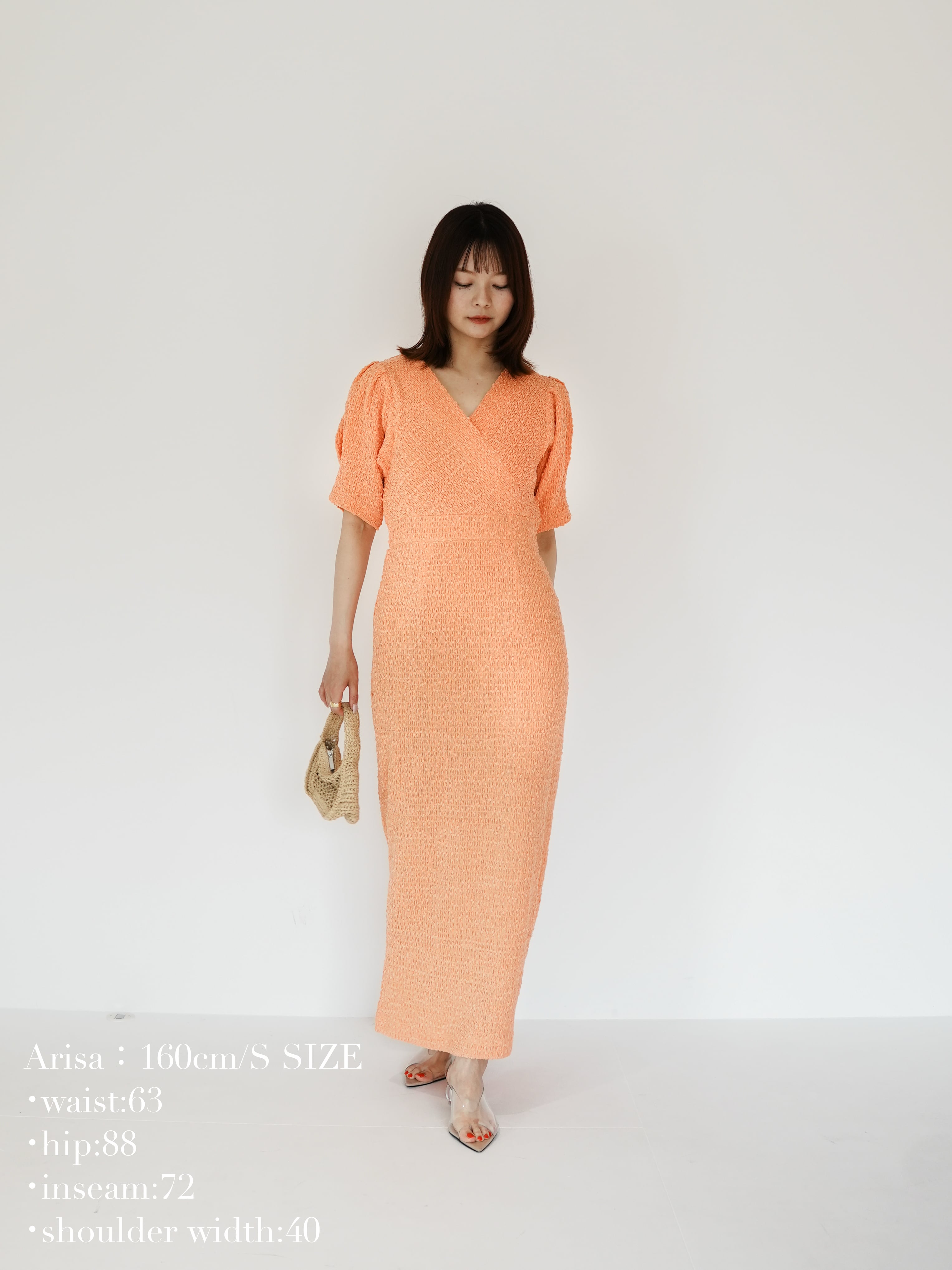 v-neck maxi onepiece | Katrin TOKYO