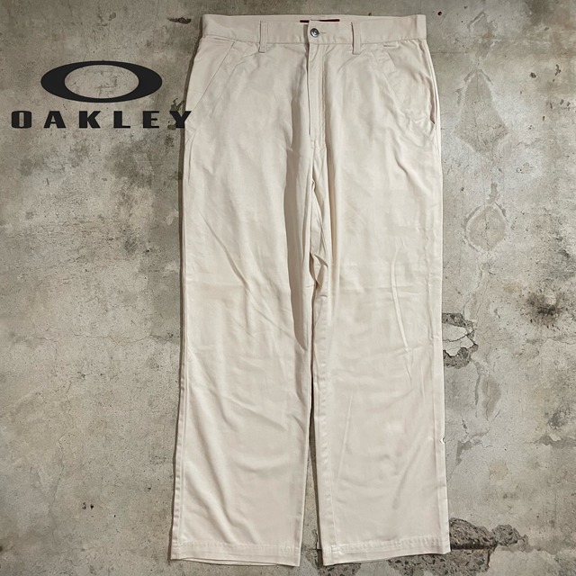 【OAKLEY】logo embroidery tech wide cargo pants/オークリー ロゴ刺繍 テック ワイド カーゴパンツ/xlsize/#0723/osaka