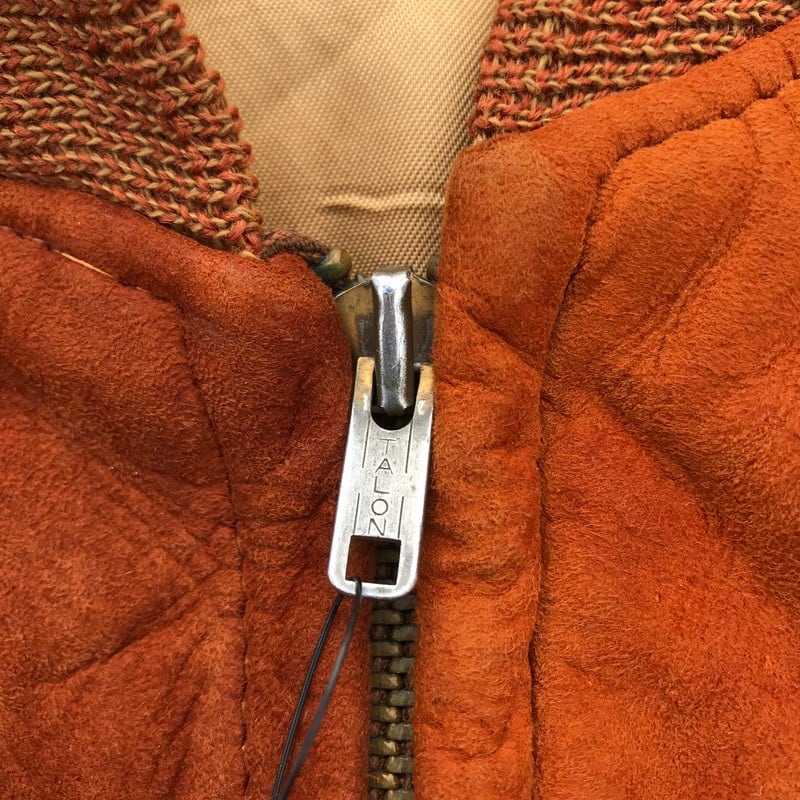 40's 50's Albert Richard アルバートリチャード ヌバックジャケット Action Fit ブラウン M位 TALON 希少  ヴィンテージ | agito vintage powered by BASE