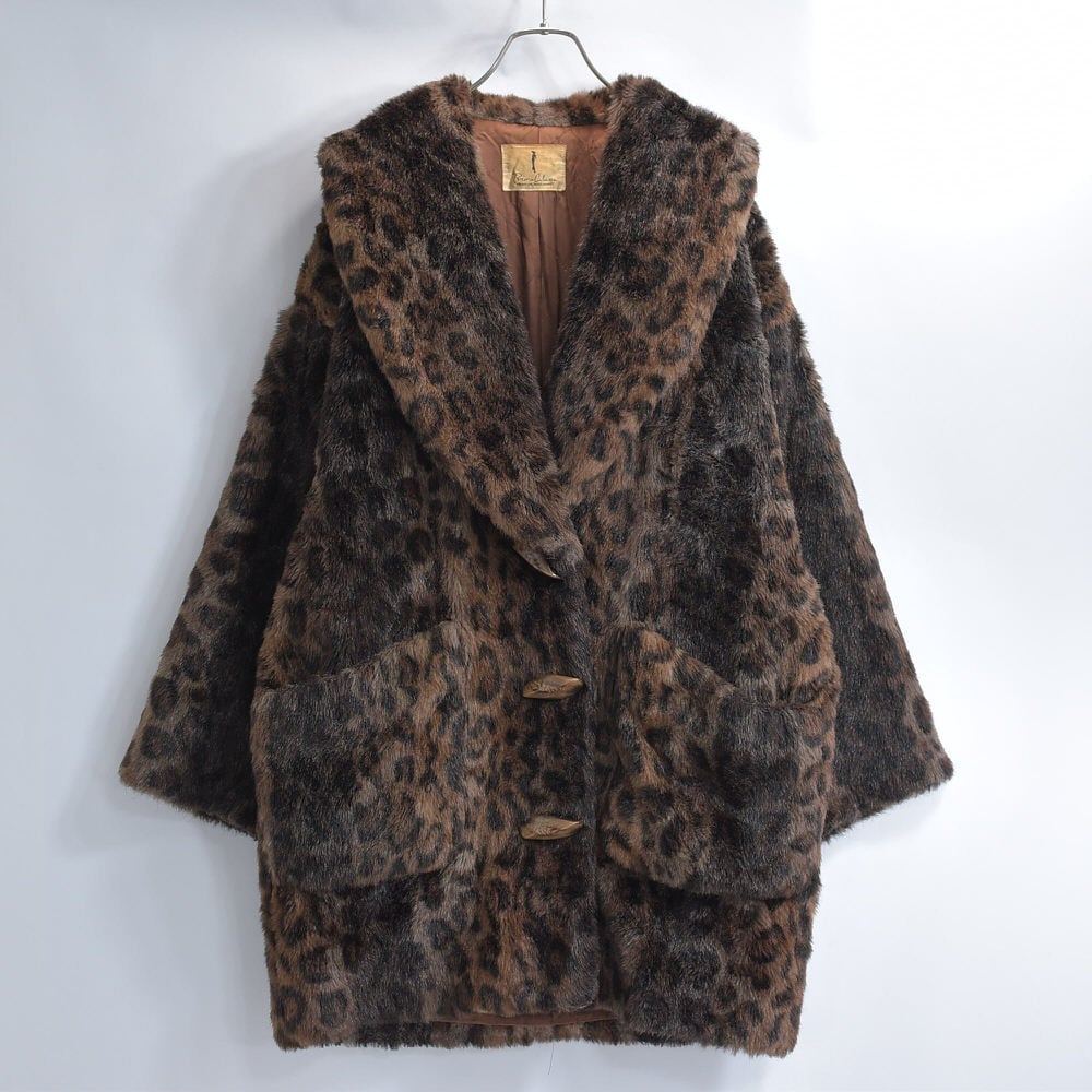 80s～ 日本製 プリマクラッセ Prima Classe レオパード アニマル 豹柄