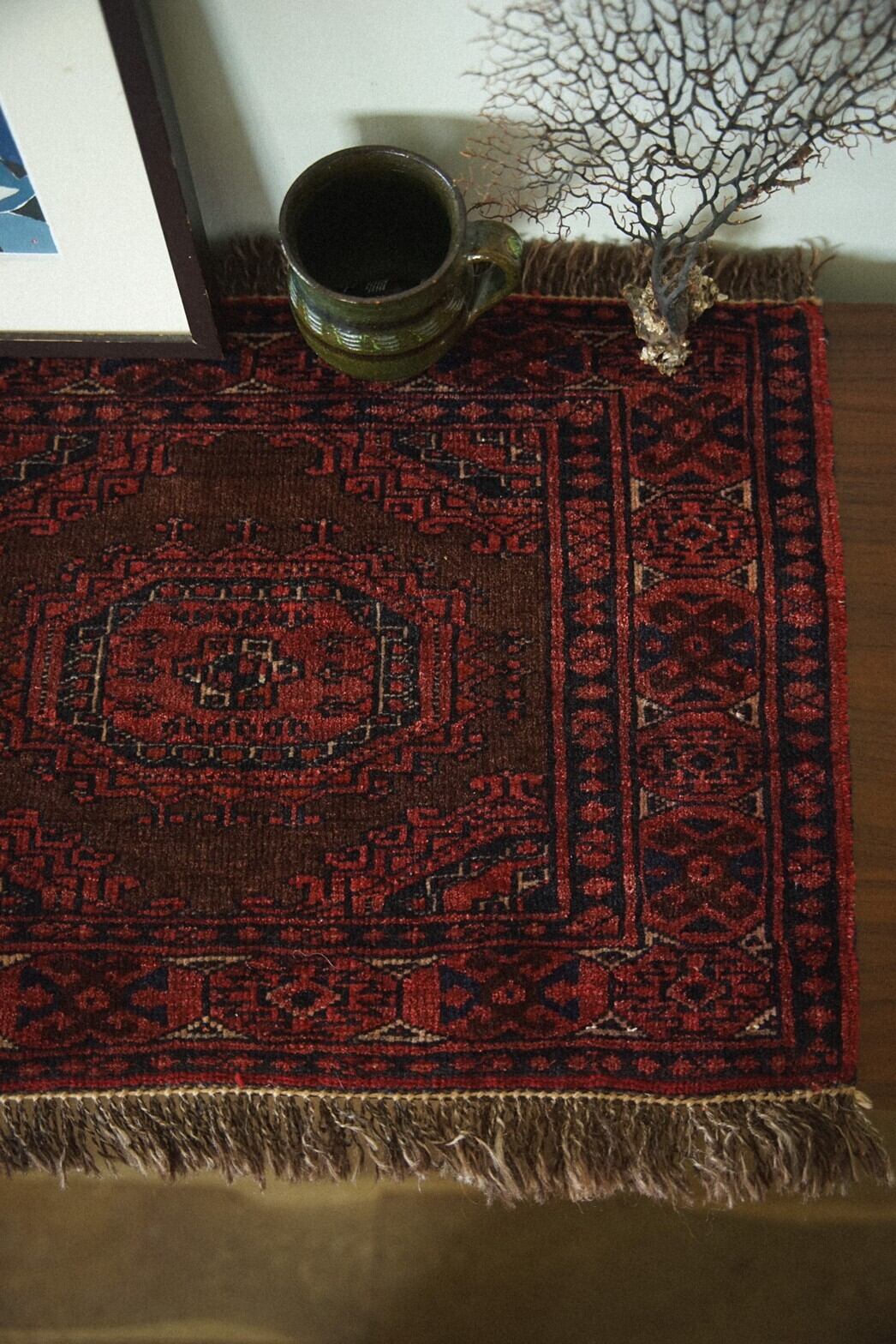 859 -Vintage Turkmen rug
