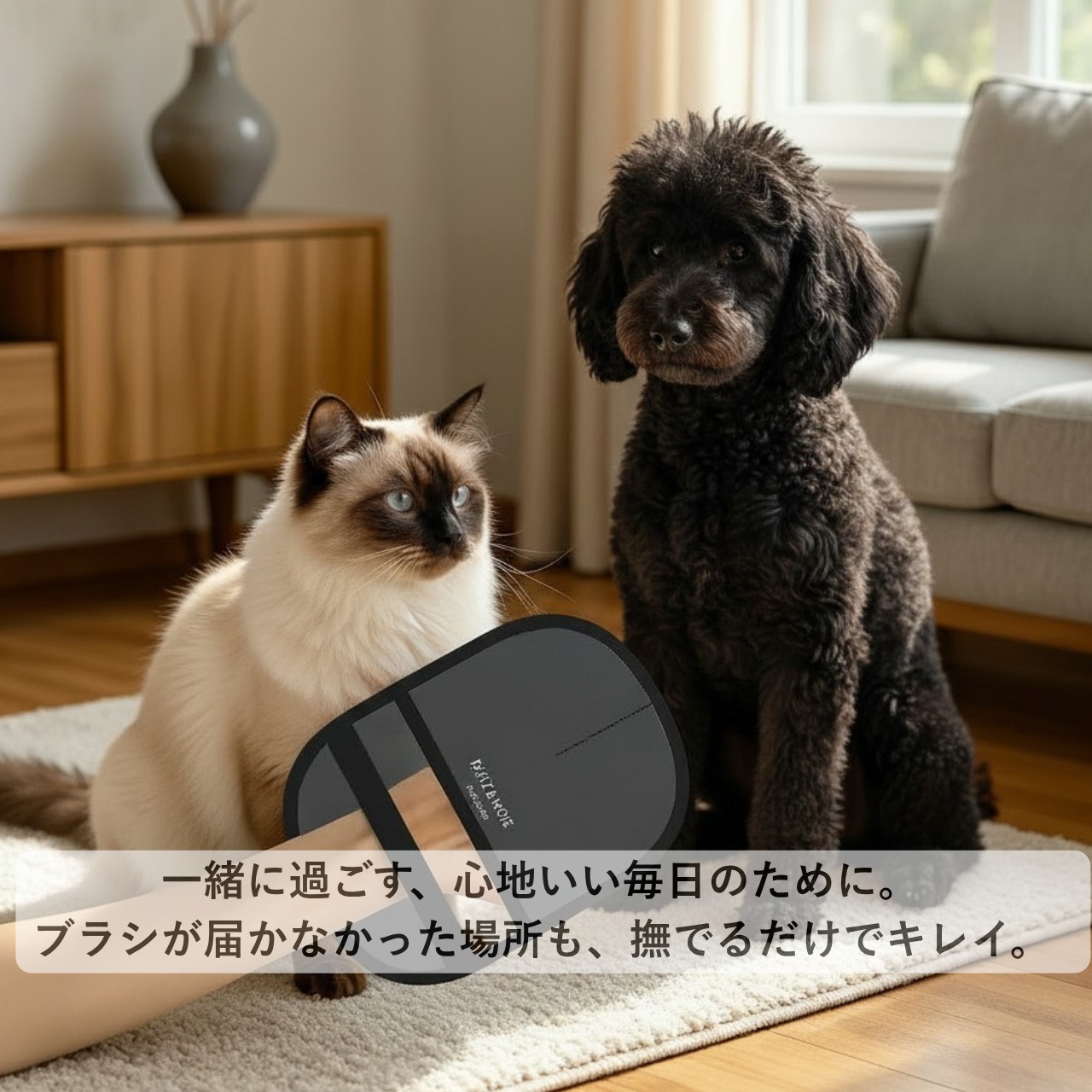 【受注生産・オリジナル】ペット用毛取りグローブ