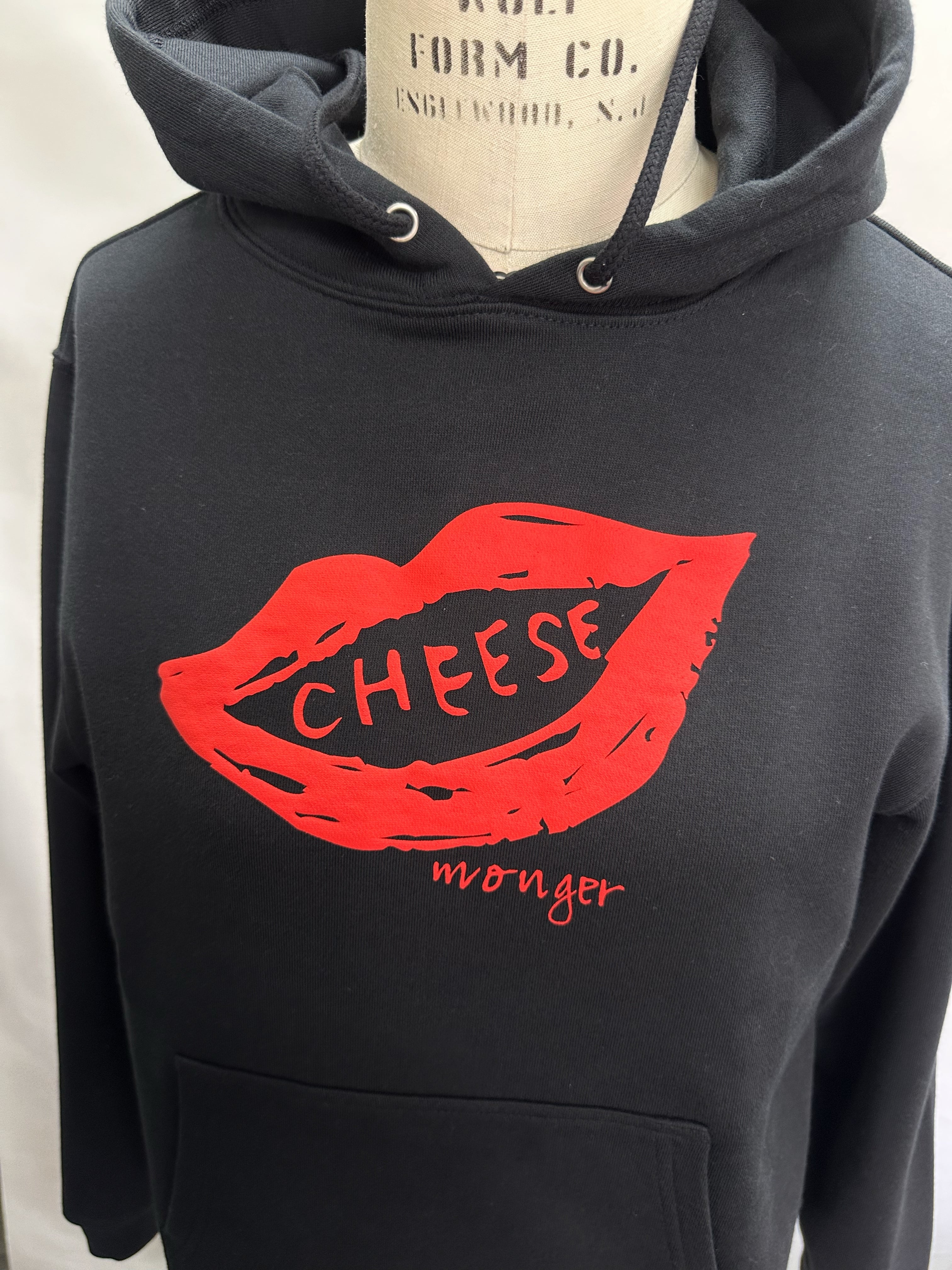 プックリくちびるスウェットパーカー | CHEESE-monger