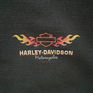 90s Harley-Davidson ヘンリーTシャツ USA製 XXL