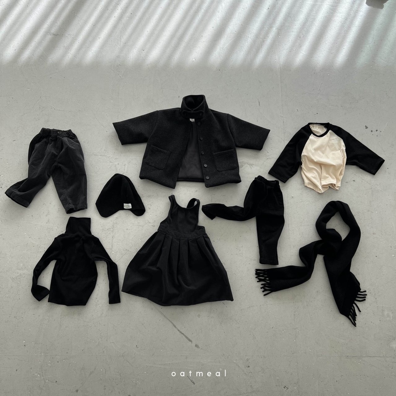 （即納）oatmeal / billy span pants