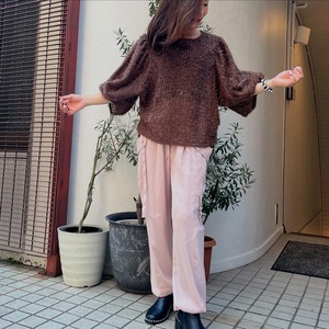 ガレナ GARENA ラメフェザーブラウス