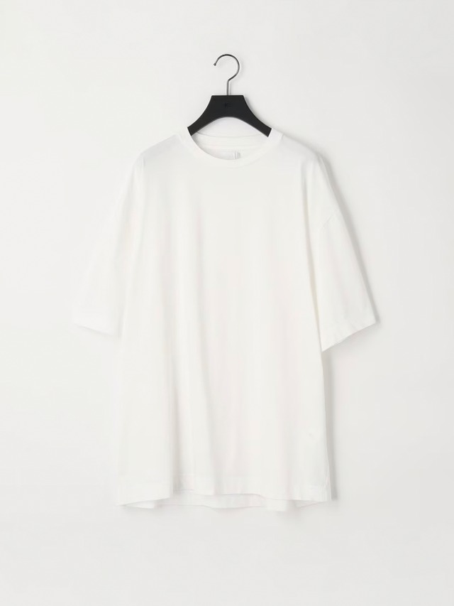 KANEMASA PHIL.　36G High Twist SS Tee　WHITE　KM26S-016