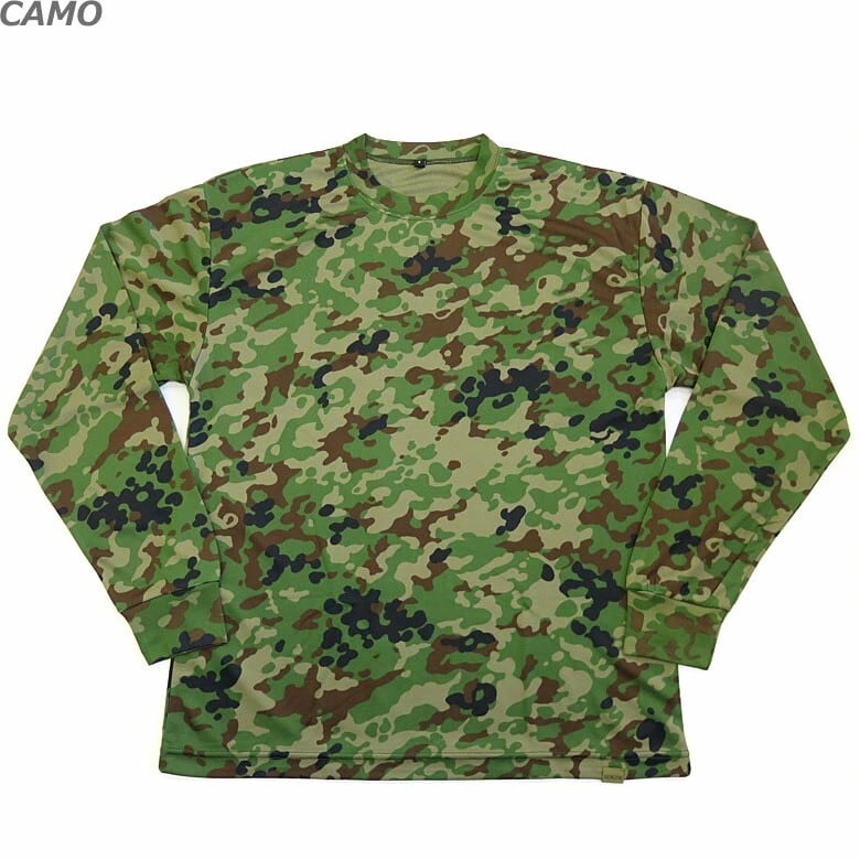 新発売！！陸上自衛隊 新型コンバットシャツ 陸自迷彩 難燃 Tシャツ