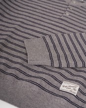 【#Re:room】HENRI NECK BORDER CREW KNIT［REK166］