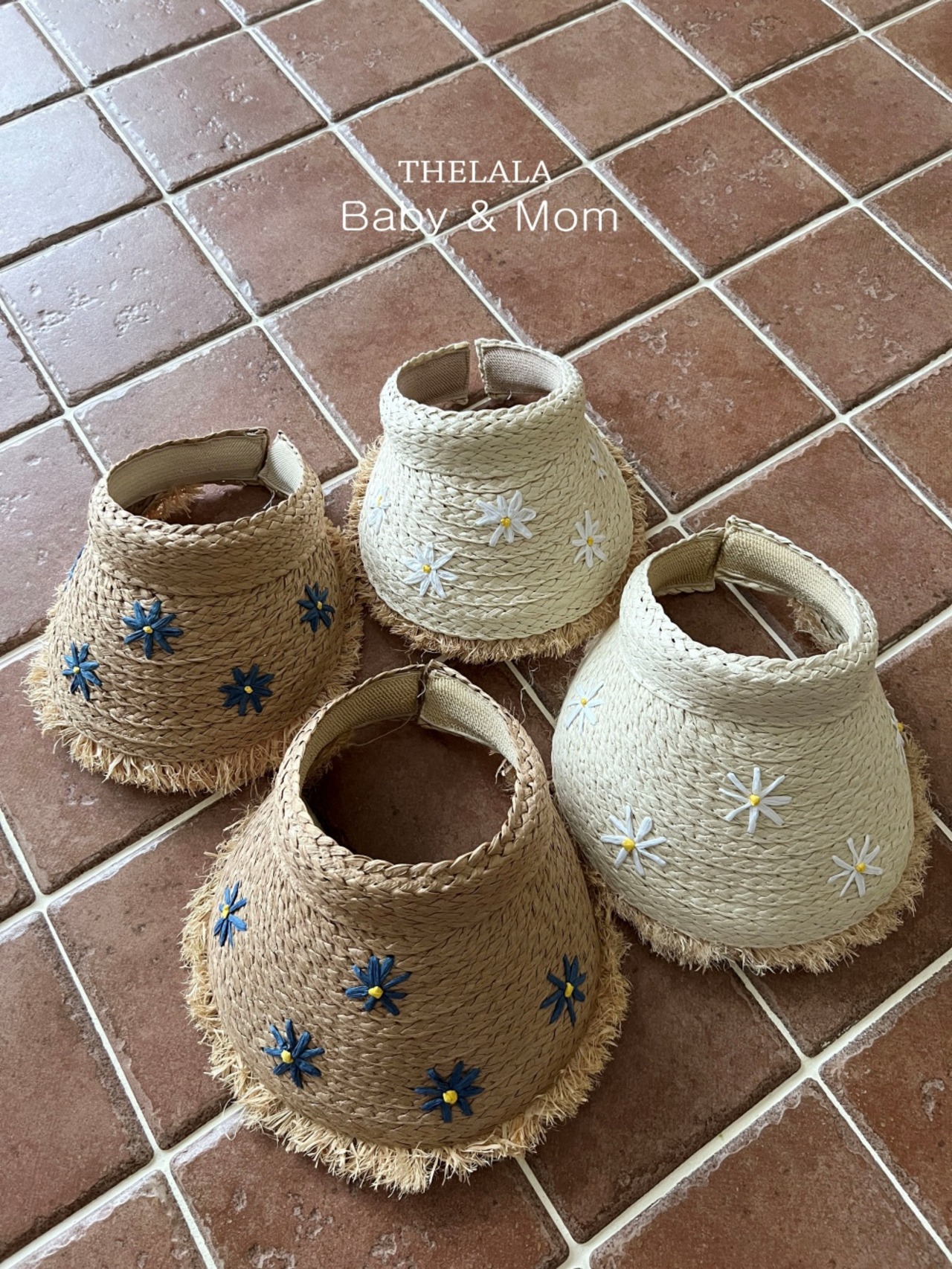 [THELALA] Daisy Sun Cap (Mom) / [더랄라] 데이지썬캡(맘)