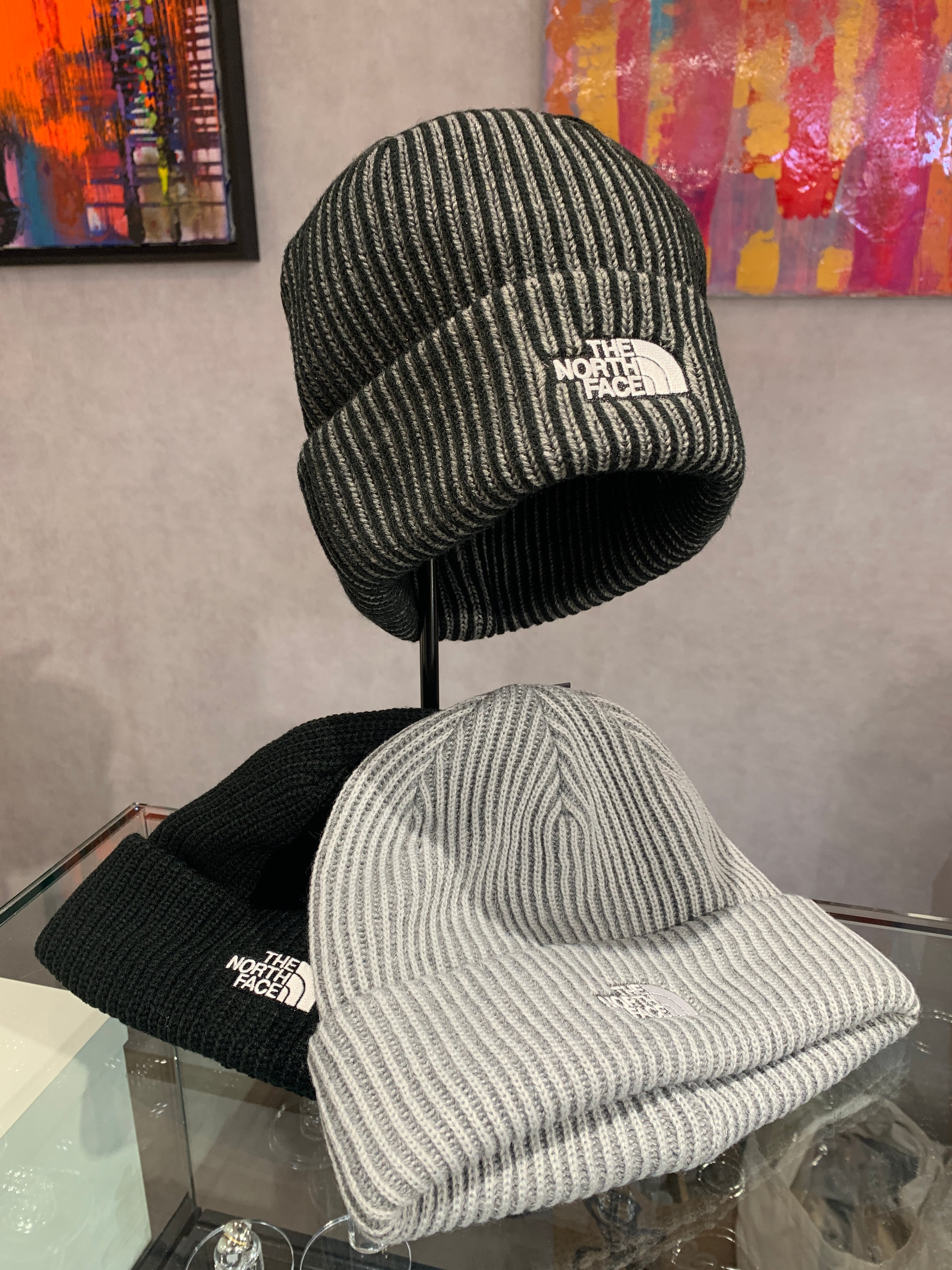 THE NORTH FACE WHITE LABEL bold beanie