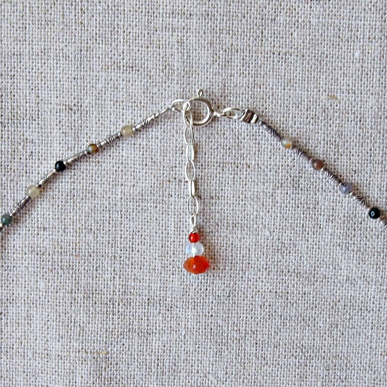 白珊瑚/天然石/ネックレス/カレンシルバー | ChocoRal Jewelry