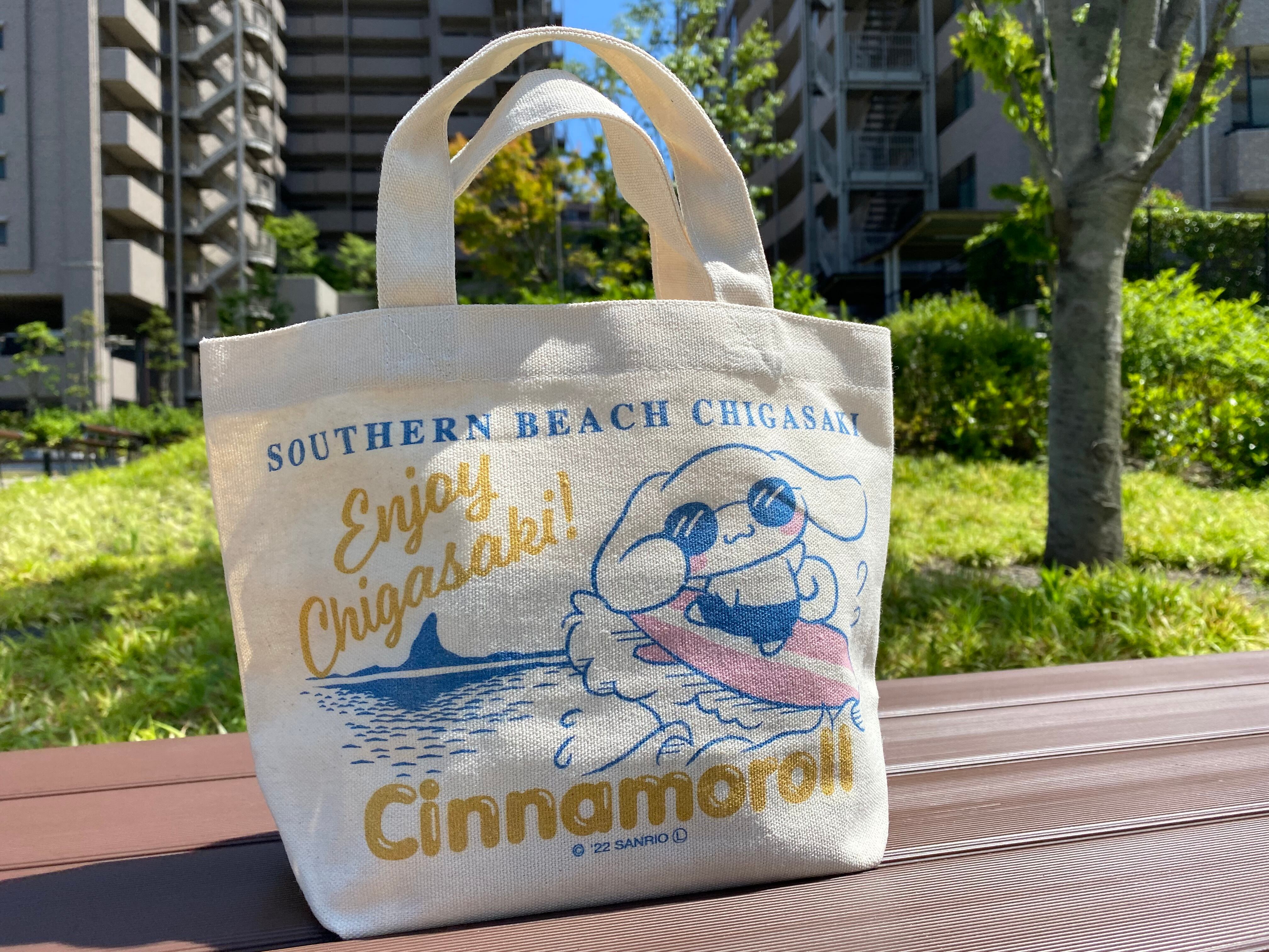 茅ヶ崎サザンc シナモロール ランチトートバッグ 茅ヶ崎市観光協会