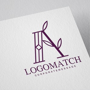 エレガントなリーフAのロゴ