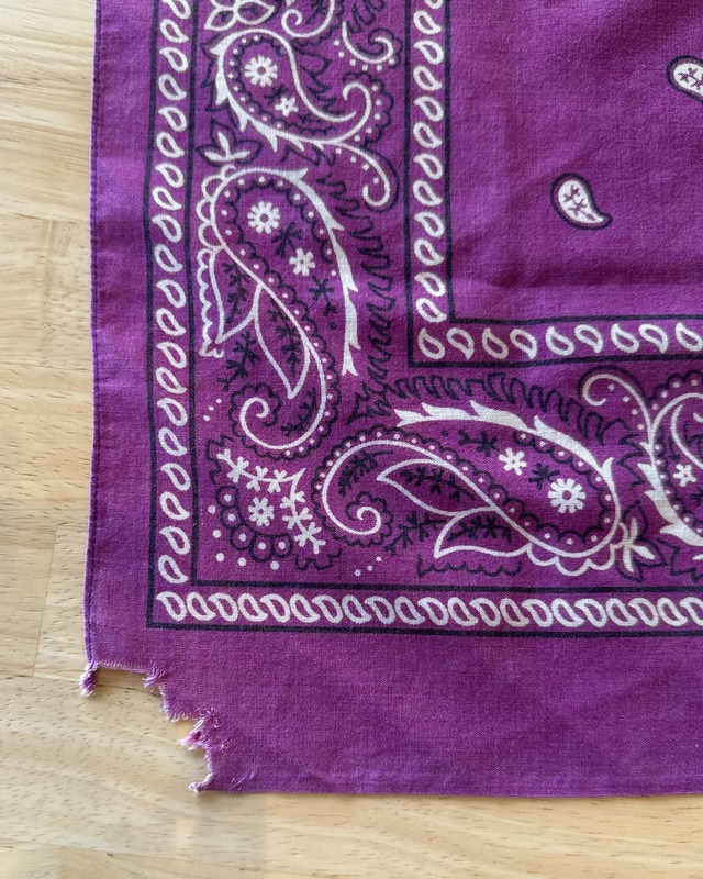 Vintage 80s Bandana made in USA