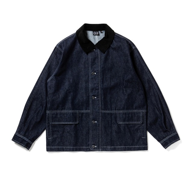 430(FOURTHIRTY)  DENIM COVERALL CRD　INBK1W  サイズ2(L)