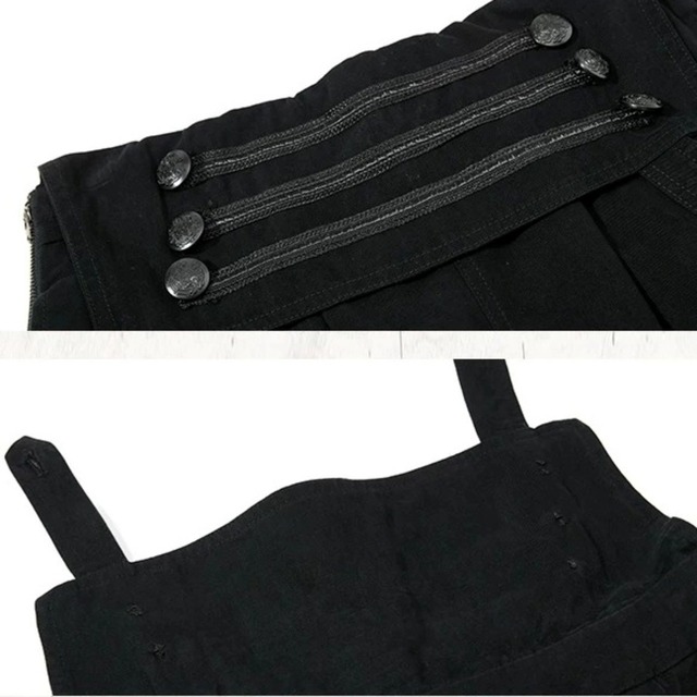 ナポレオンフロントフラップクロップドパンツ 2col R02463
