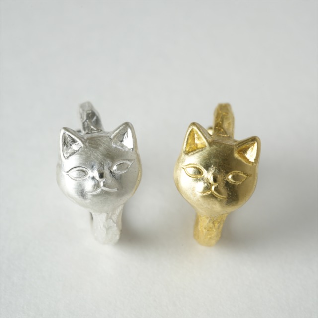 Whisper Cat Silver イヤカフ｜ー猫のささやき ー