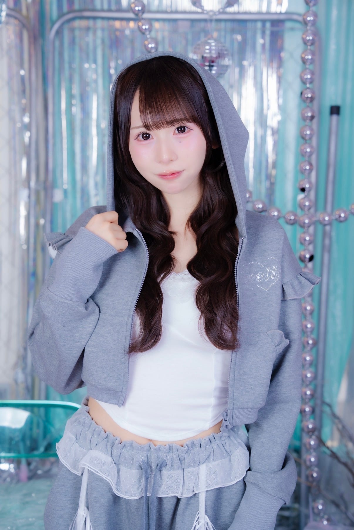 Kitten Frill Zip Hoodie【10月中旬発送】
