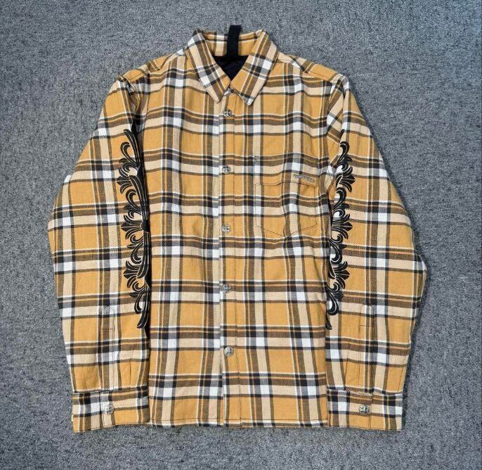 CHROME HEARTS クロムハーツ WORK'N クロスプリント 中綿チェック