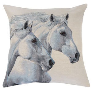 タペストリークッションカバー 45х45cm ウクライナ製　ホース　馬
