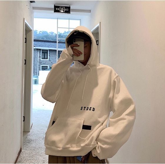全3色 パーカー フード ゆったり カジュアル ストリート 韓国風