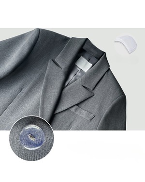 ストレートラインロングテーラードコート 3color A0643