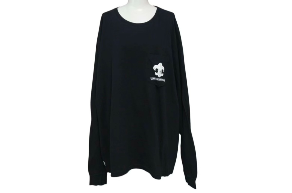 CHROME HEARTS クロムハーツ Vネック TEE (クロムハーツ) CH S⁄S TEE