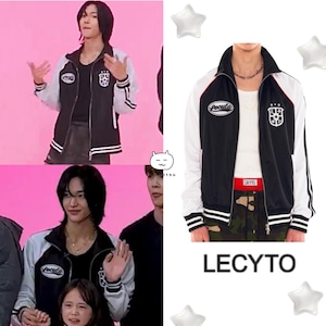 ★RIIZE ウォンビン 着用!!【LECYTO】 VARSITY TRACKTOP
