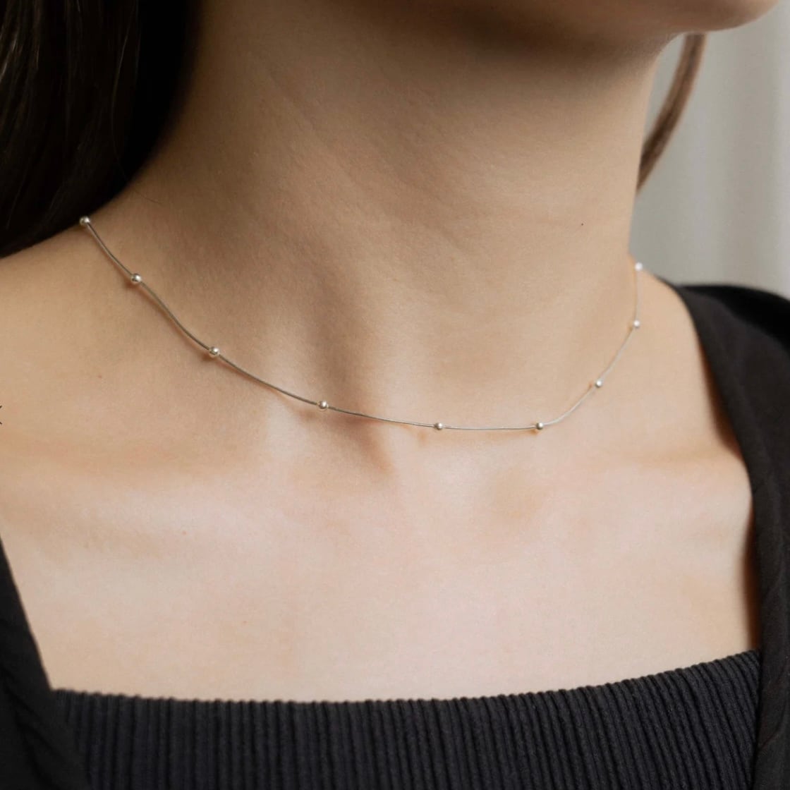 限定店舗】DOT SNAKE NECKLACE | トワミーオンラインショップ