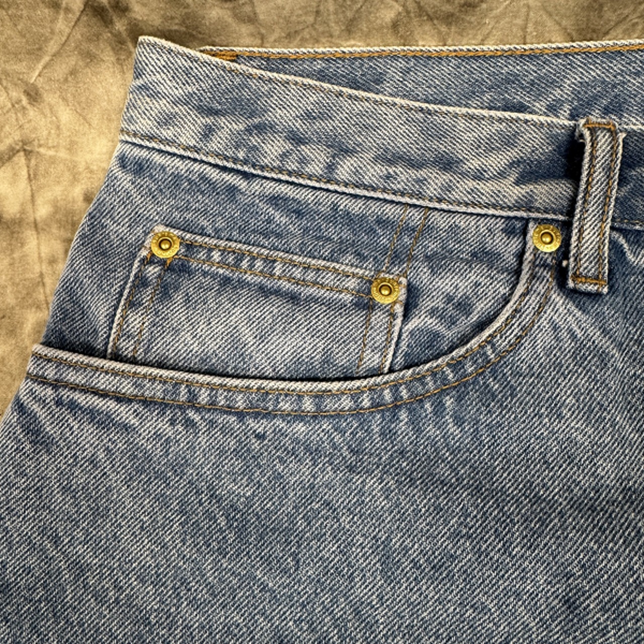 Supreme/シュプリーム【22AW】Baggy Jean Washed Blue/バギー ジーンズ 