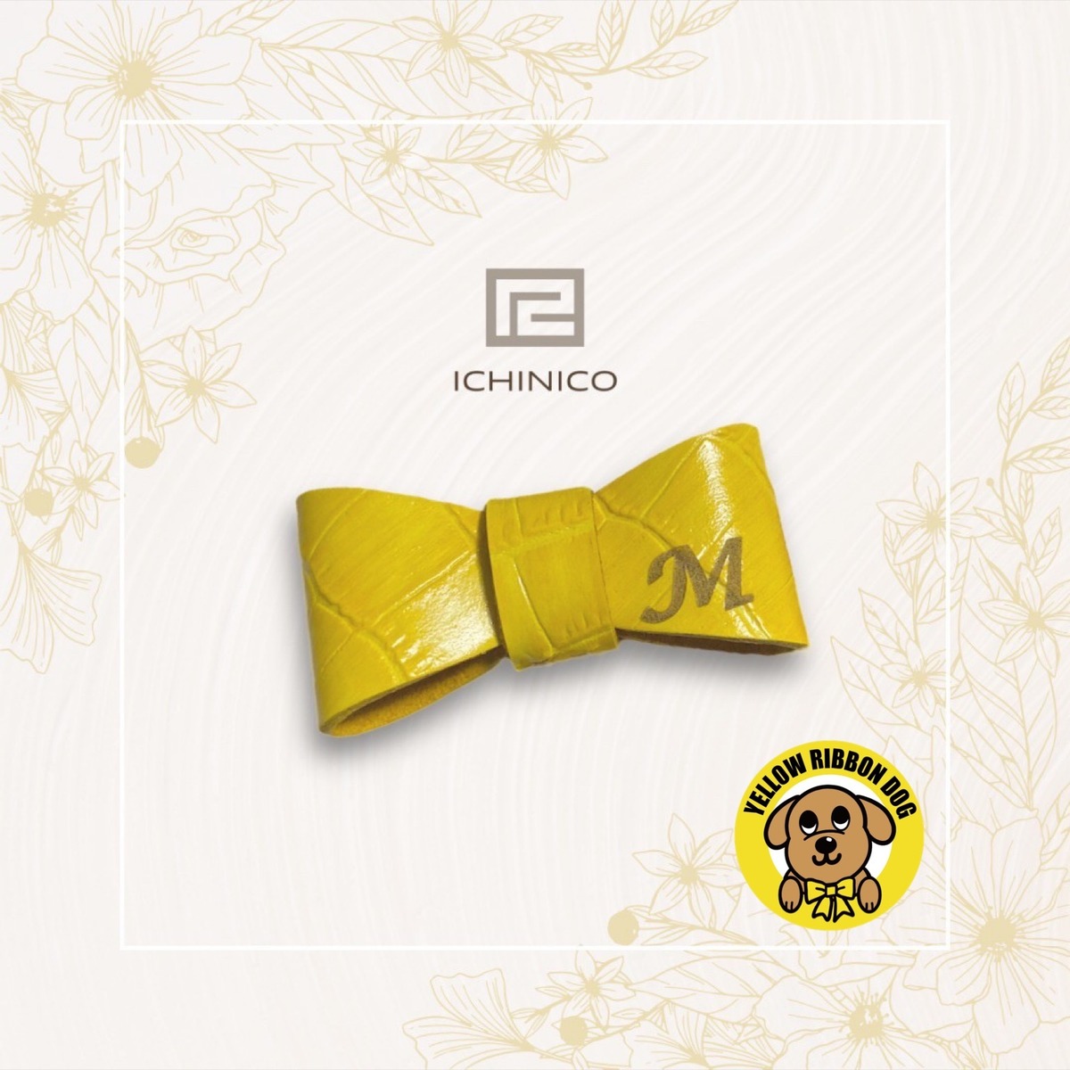ICHINICO》イエローリボン Yellow Ribbon Dog